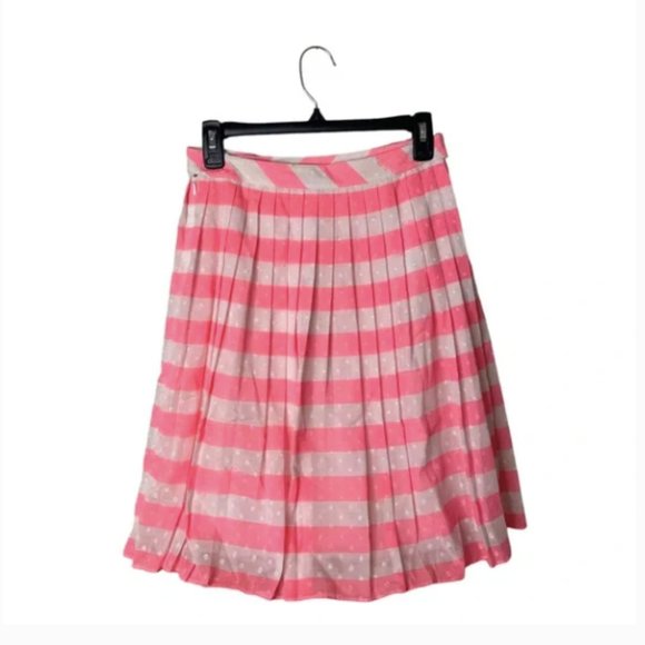 Lilly Pulitzer Virginia Striped Pleated Skirt Size 4 - Picture 7 of 8
